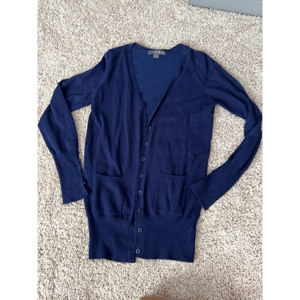 Forever21 Button Sweater Cardigan Double Pocket